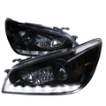 Spec-D Tuning 01-05 Lexus Is300 Glossy Black Projector Headlight With LED 2LHP-IS30001G-TM